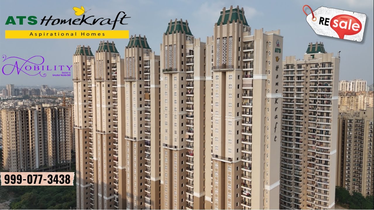 ATS Nobility Noida Extension | 1675 Sqft Actual Flats | Resale Flats In ATS Nobility | 999-077-3438