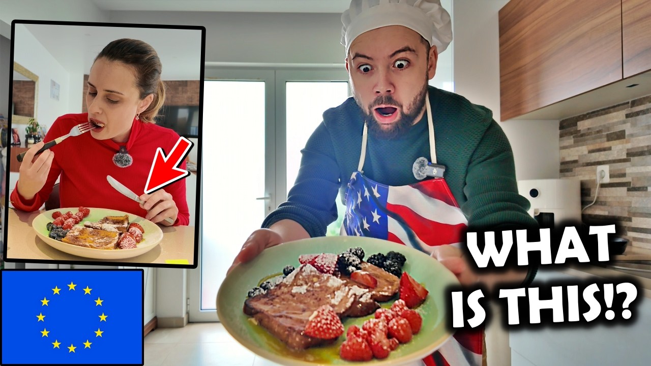 Europeans Try French Toast for the First Time… and They’re Shocked!