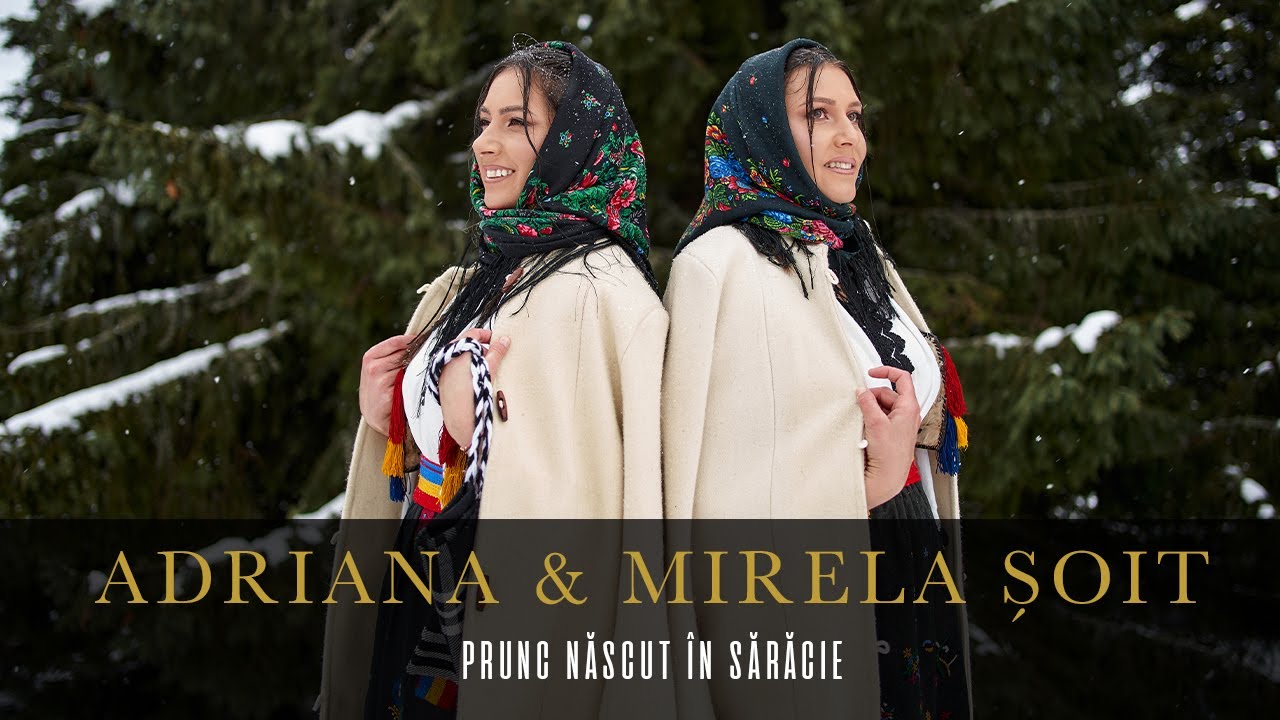 Adriana și Mirela Șoit -  Prunc nascut in sărăcie | Colind 2025 🎄❄️