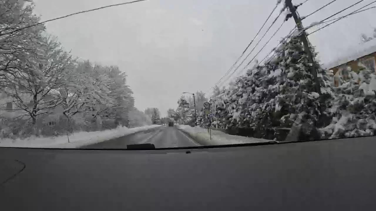 Streaming Live from my #GoPro #Norway #Snow - Home from work - ALOT OF SNOW