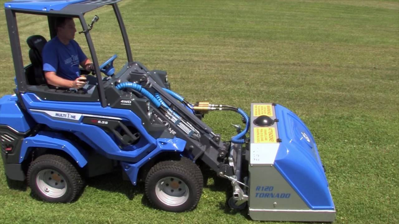Tornado Lawn Mower attachment for mini loader MultiOne
