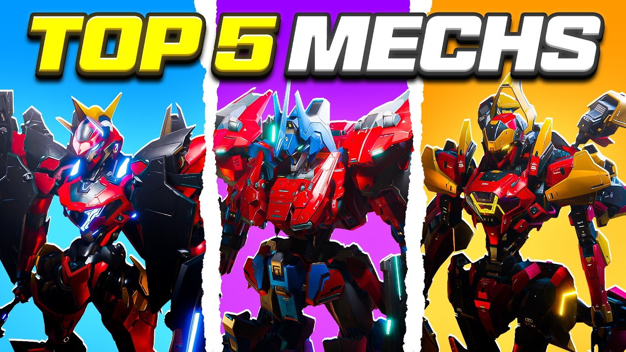TOP 5 BEST Mechs in MECHA BREAK Season 1