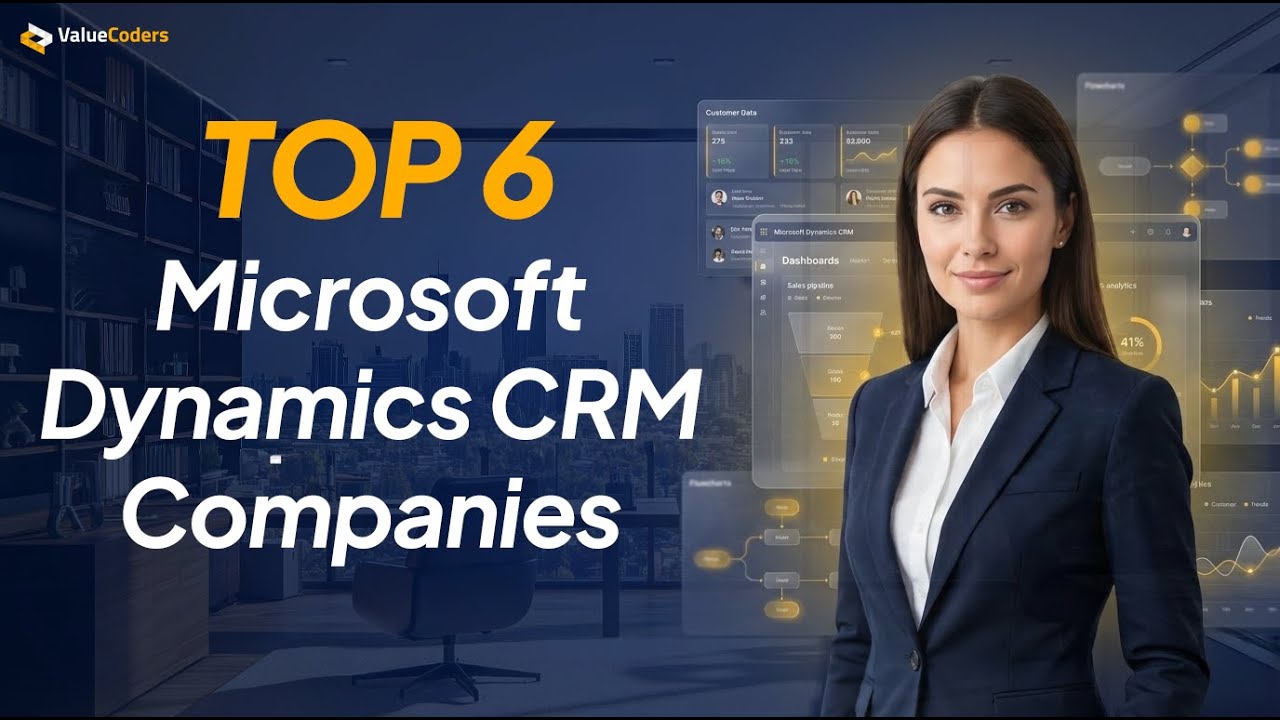 Top 6 Microsoft Dynamics CRM Companies for Enterprise-Grade CRM Solutions