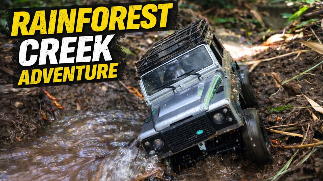 Rainforest Creek Solo Adventure | RC Expedition 4x4