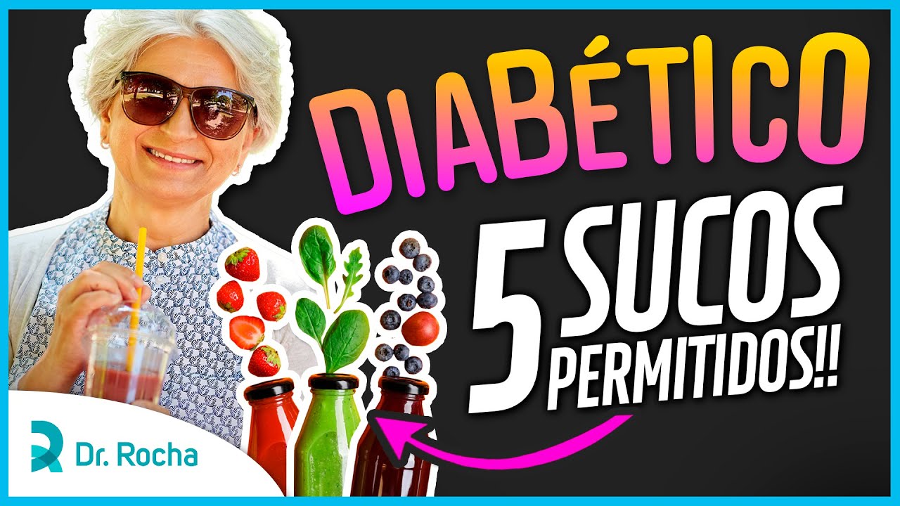 5 Sucos Liberados Para Diabéticos - O 4º é Uma Delícia - Experimente! 🧃🍹