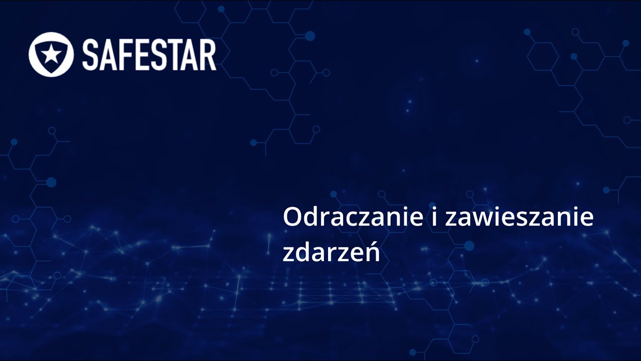 SAFECAST - odraczanie i zawieszanie zdarzeń
