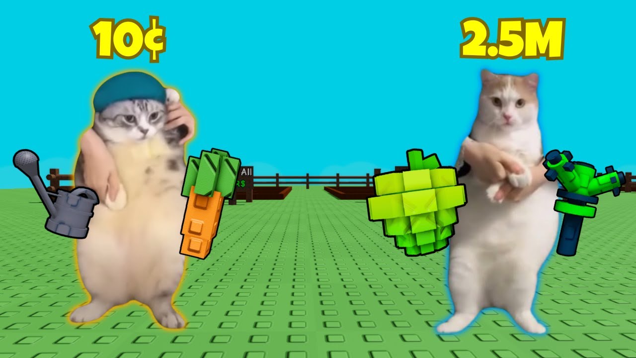 Roblox Grow a Garden But It's Cats.