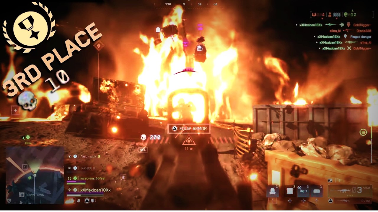 Battlefield 6 Battle Royale 10 Kill Game But 3rd Place