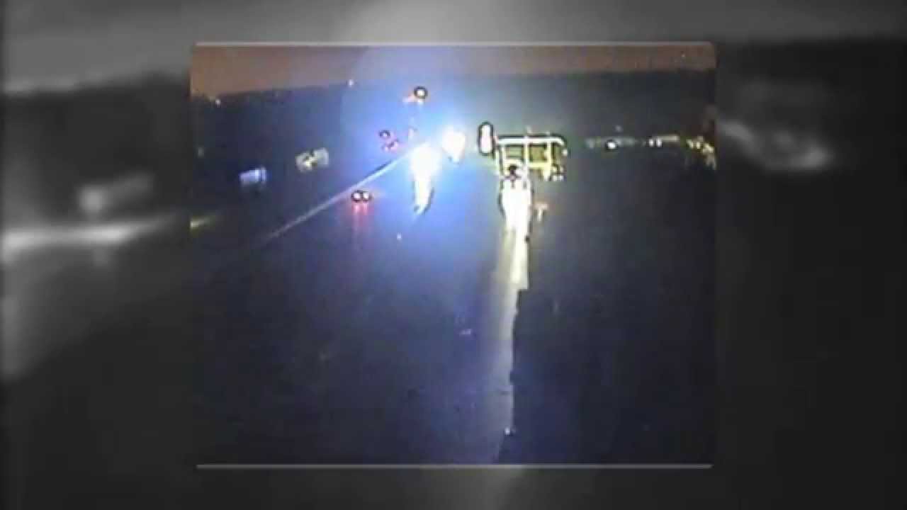 Cops ram car to stop Surrey drunk driver on A3