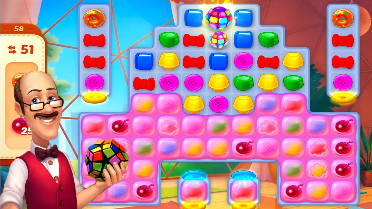 Homescapes - A Matching Puzzle Garden Gameplay Walkthrough Day 12 Complete（temple of Artemis）