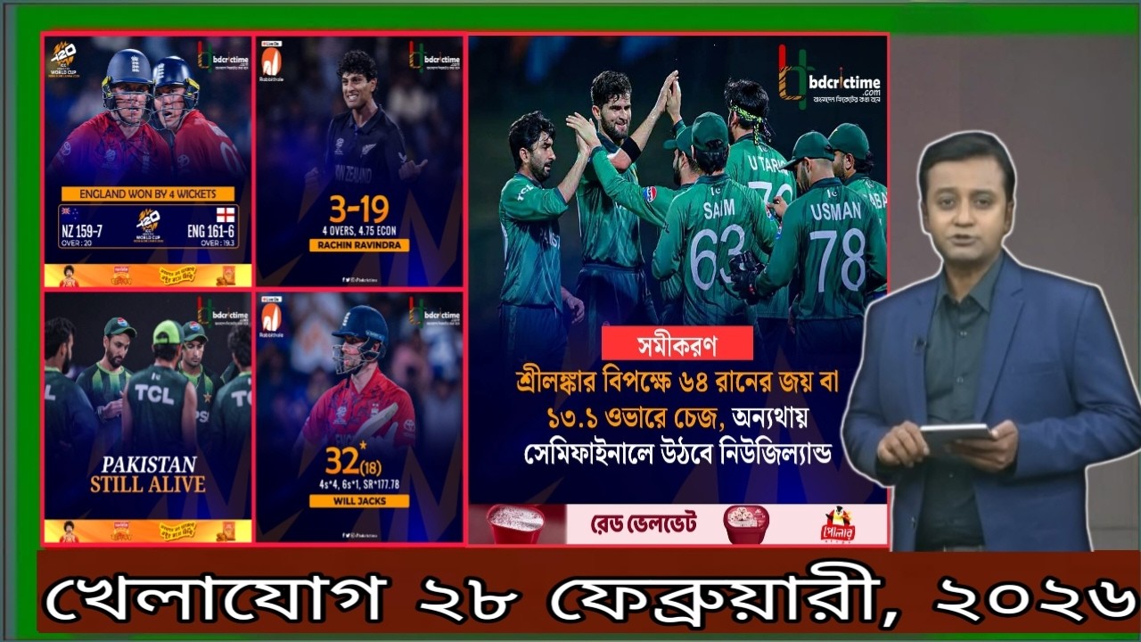খেলাযোগ, ২৮ ফেব্রুয়ারী ২০২৫ | খেলাযোগ ৭১ | খেলার খবর | 71tv live খেলাযোগ Today | Khelajog Ekattor Tv