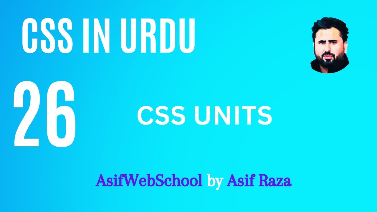 26  CSS Units | CSS in Urdu/Hindi for Beginners