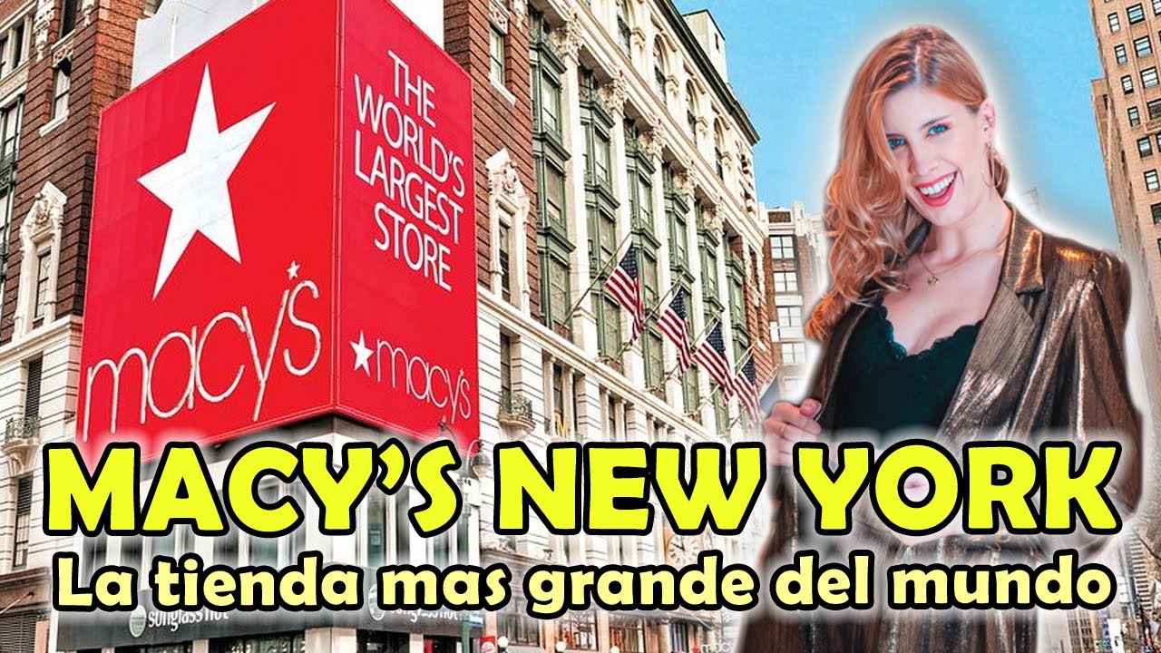 Visitando en New York la tienda más grande del mundo !!