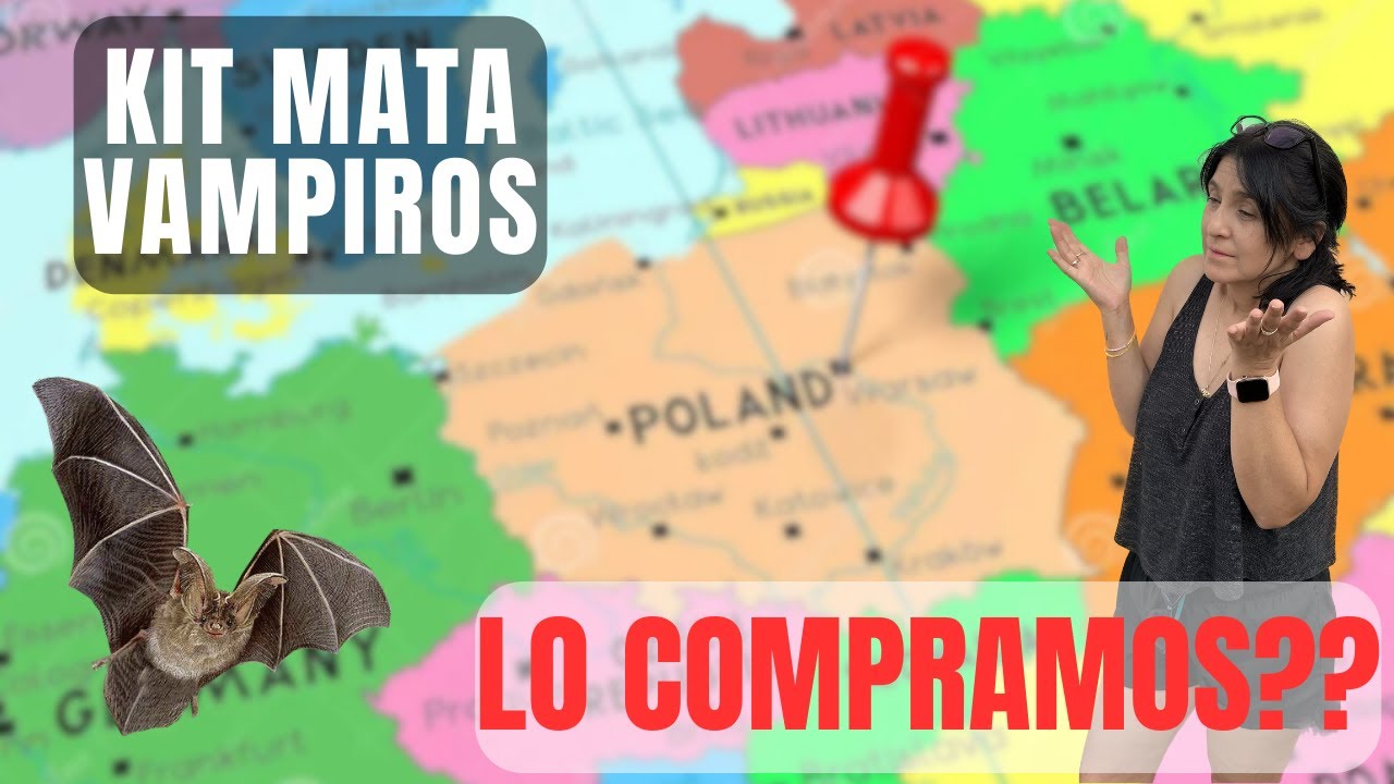 Encontramos un Kit para Matar Vampiros recorriendo Varsovia!! 🧛 🦇🧛‍♂️ #Varsovia #Polonia