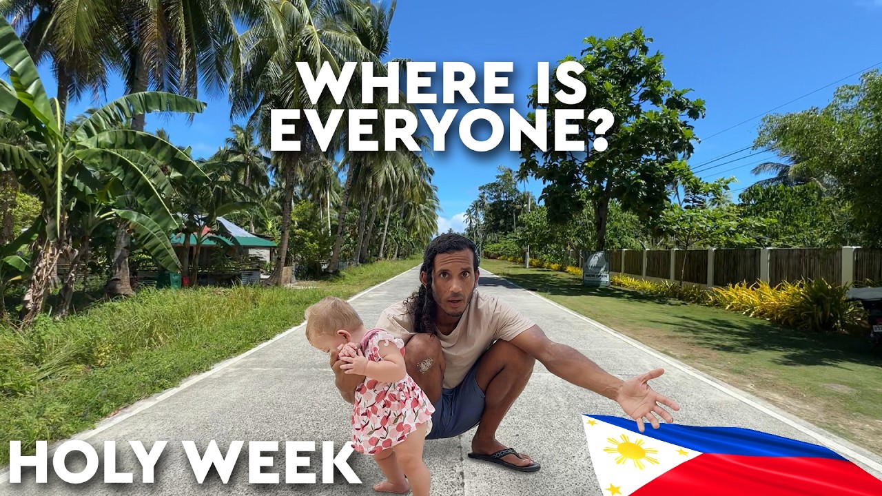 🇵🇭 Такова реальность Страстной недели в Сиараго