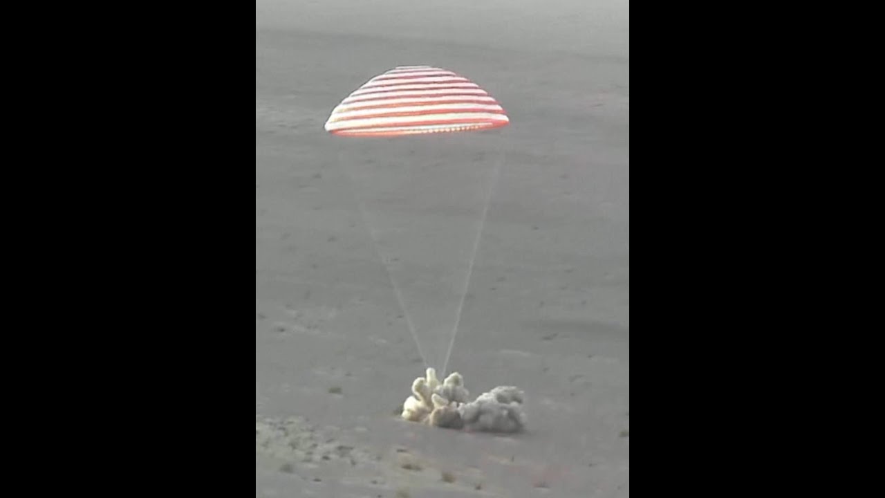 Shenzhou-22 return capsule touches down on Earth
