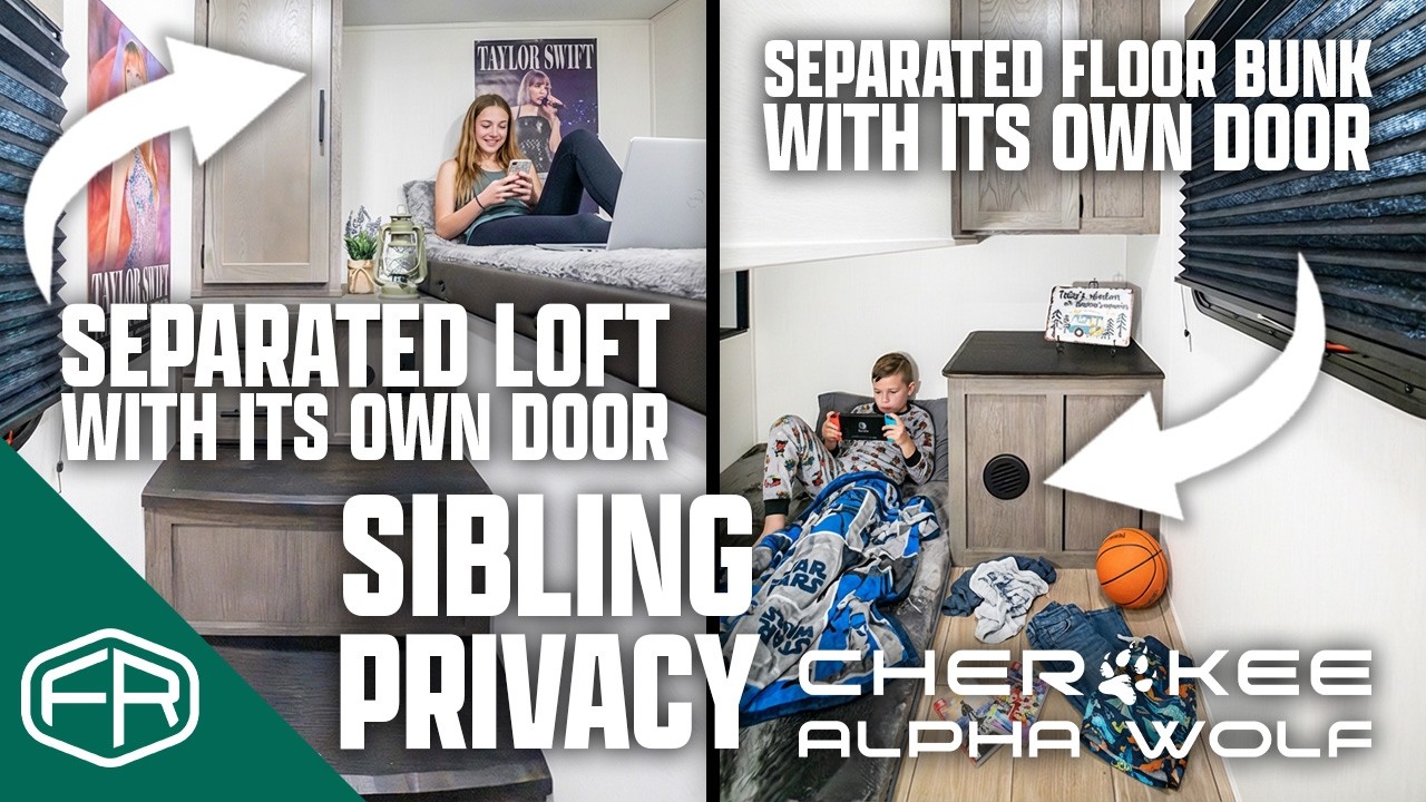 2026 Cherokee Alpha Wolf 29DCB | Private Split-Bunk Floorplan | Full Walkthrough