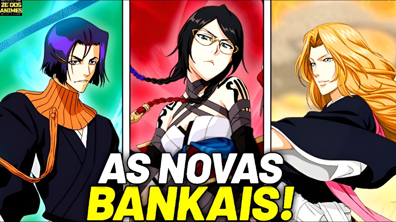 AS NOVAS BANKAIS DOS CAPITÃES DE BLEACH e tenentes também (Teoria)