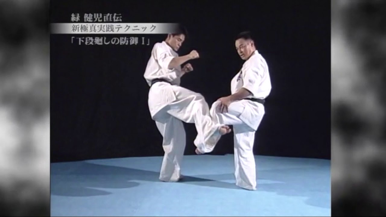 【新極真会】 緑健児直伝テクニック「下段廻し蹴りとその防御」  SHINKYOKUSHINKAI