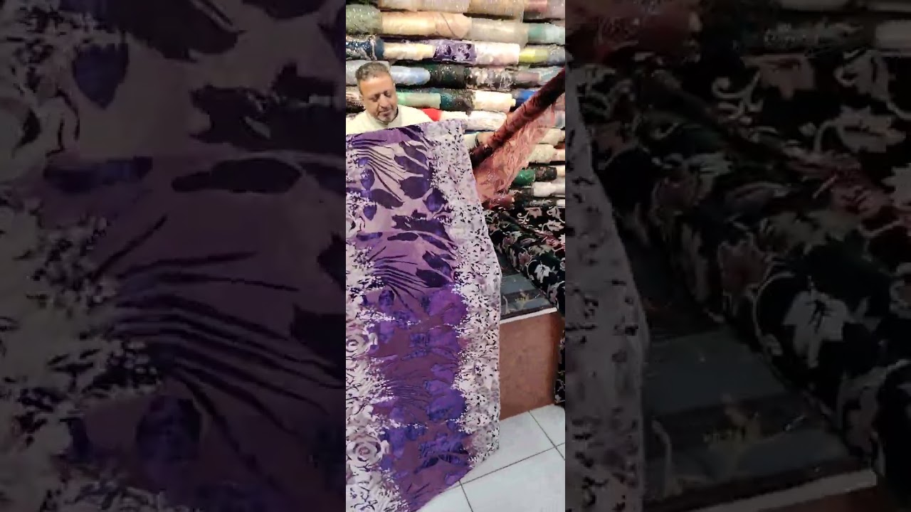 اقمشه رمضان الجديده وصلت بسعر مناسب.. موديلات جديده من شيفون قطيفه.. دروع مخمل.. موبره تليجه 