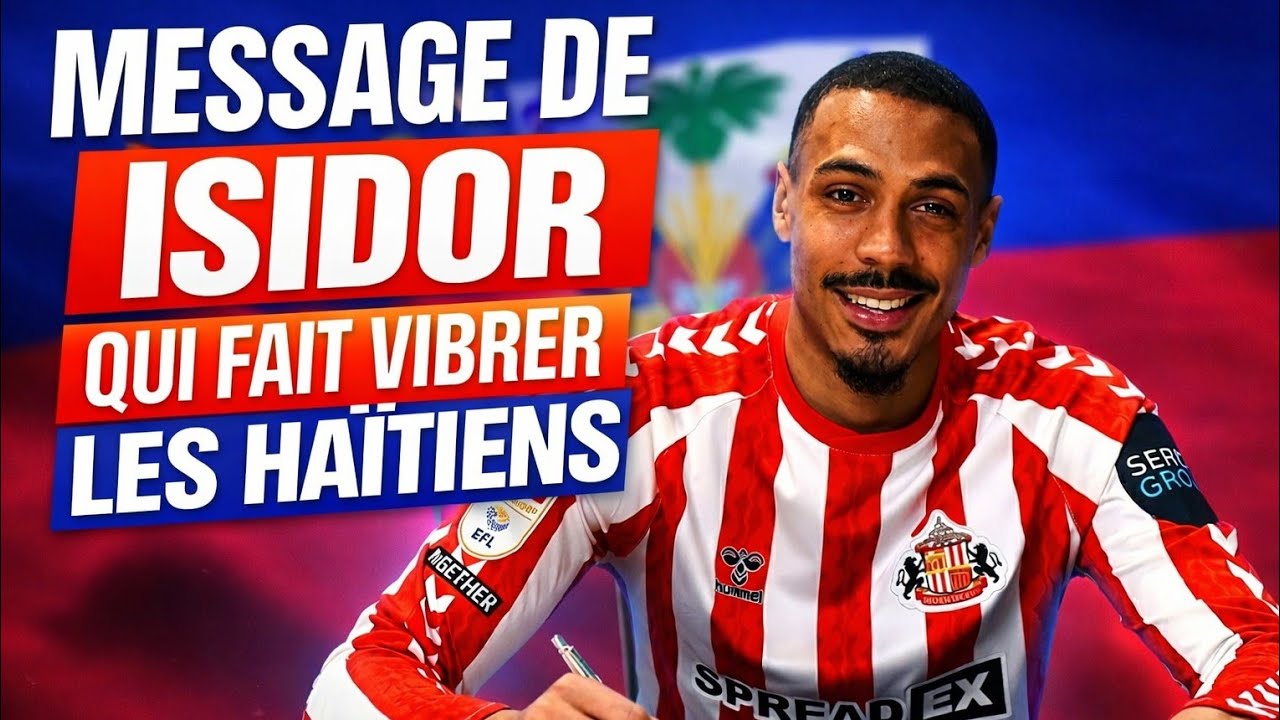 Larmes aux yeux : Wilson Isidor déclare son amour au peuple Haïtien