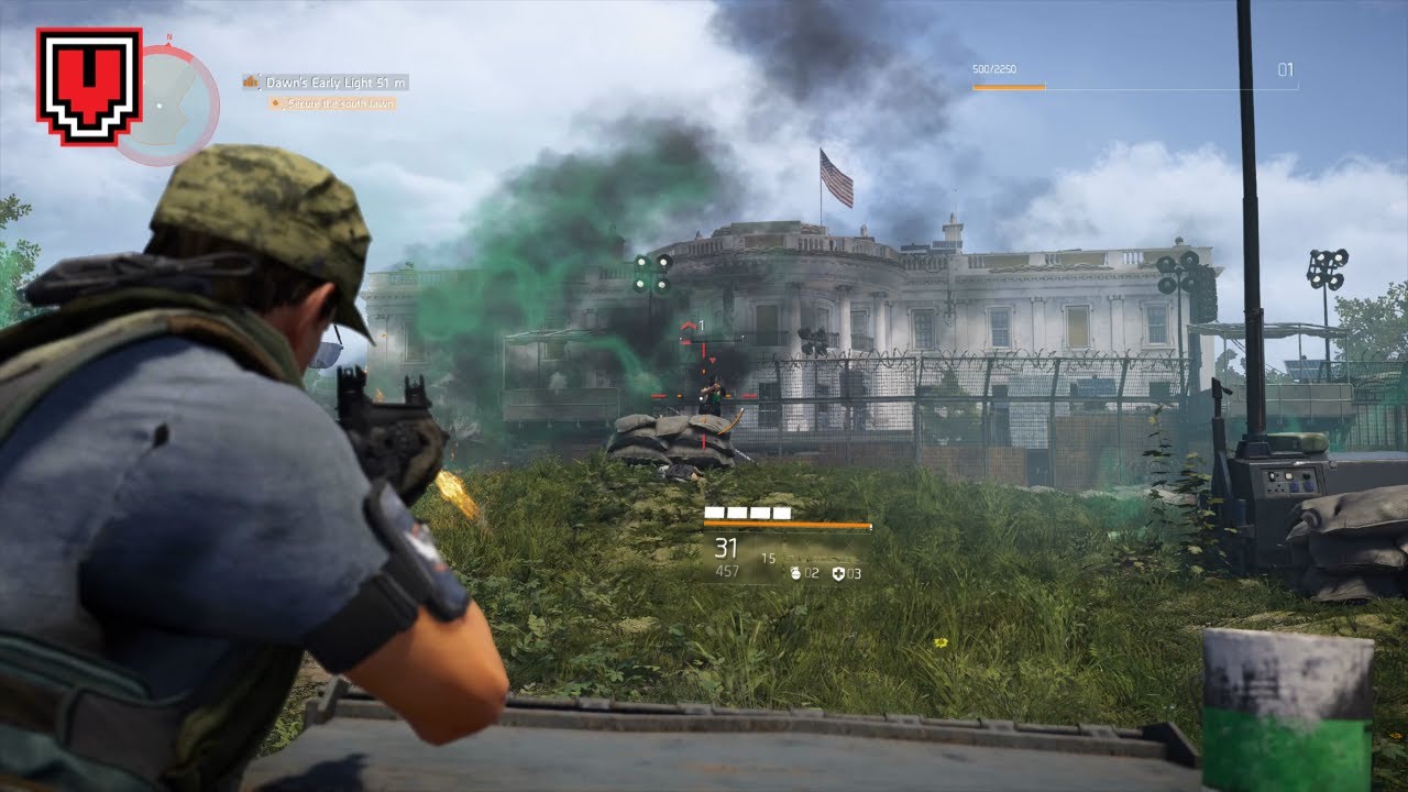 Prologue & The White House // Solo - THE DIVISION 2 (Gameplay Walkthrough Part 1)