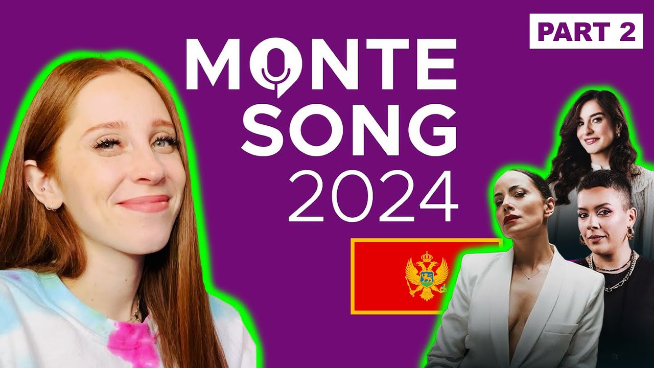 LET'S REACT TO MONTESONG 2024 (MONTENEGRO EUROVISION 2025) PART 2