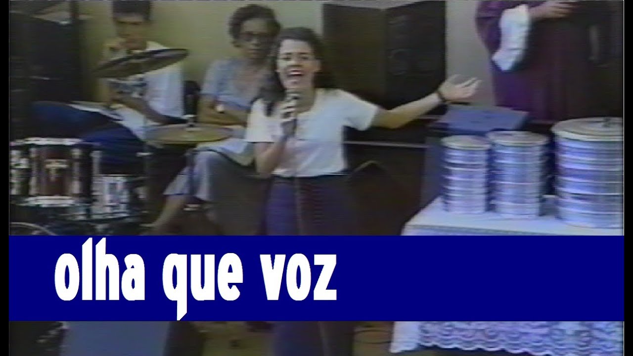 ANA PAULA CANTA COM EL-SHAMAH UMA LINDA E COMOVENTE CANÇÃO - 03/11/1991