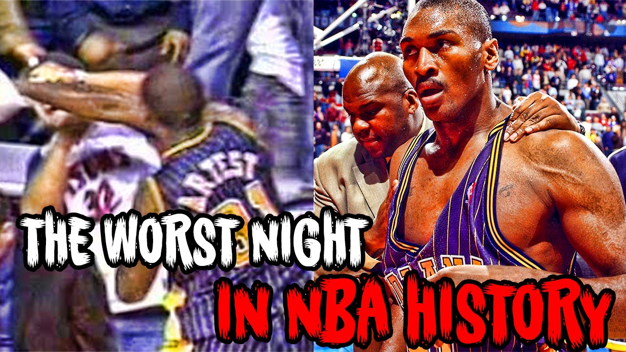 The WORST Night In NBA HISTORY (The Malice At The Palace)