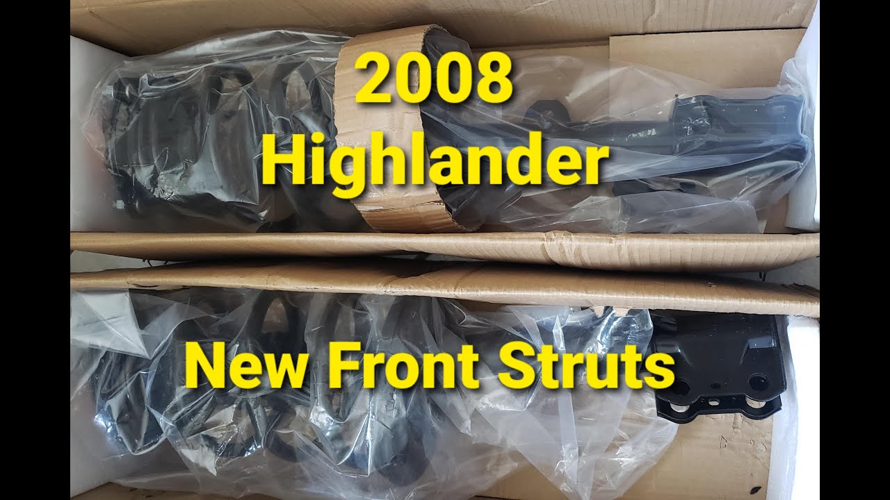 2008 Toyota Highlander Front Struts