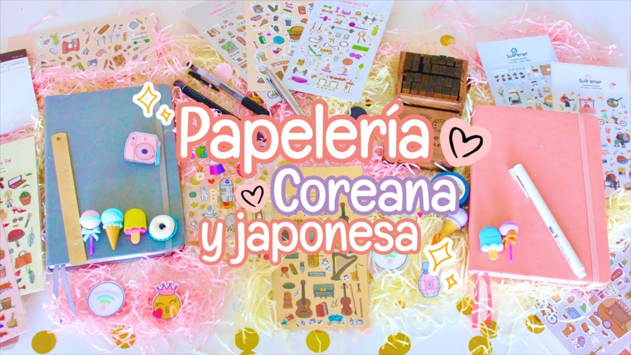 🌸PROBANDO PAPELERÍA COREANA Y JAPONESA✏️ | Stationery Pal 😍 + SORTEO INTERNACIONAL