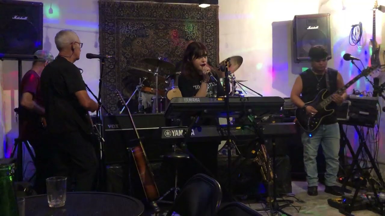 Unchain My Heart - Angelina With Top Master Band (cover) #singer #music #rock #musica #guitarcover 