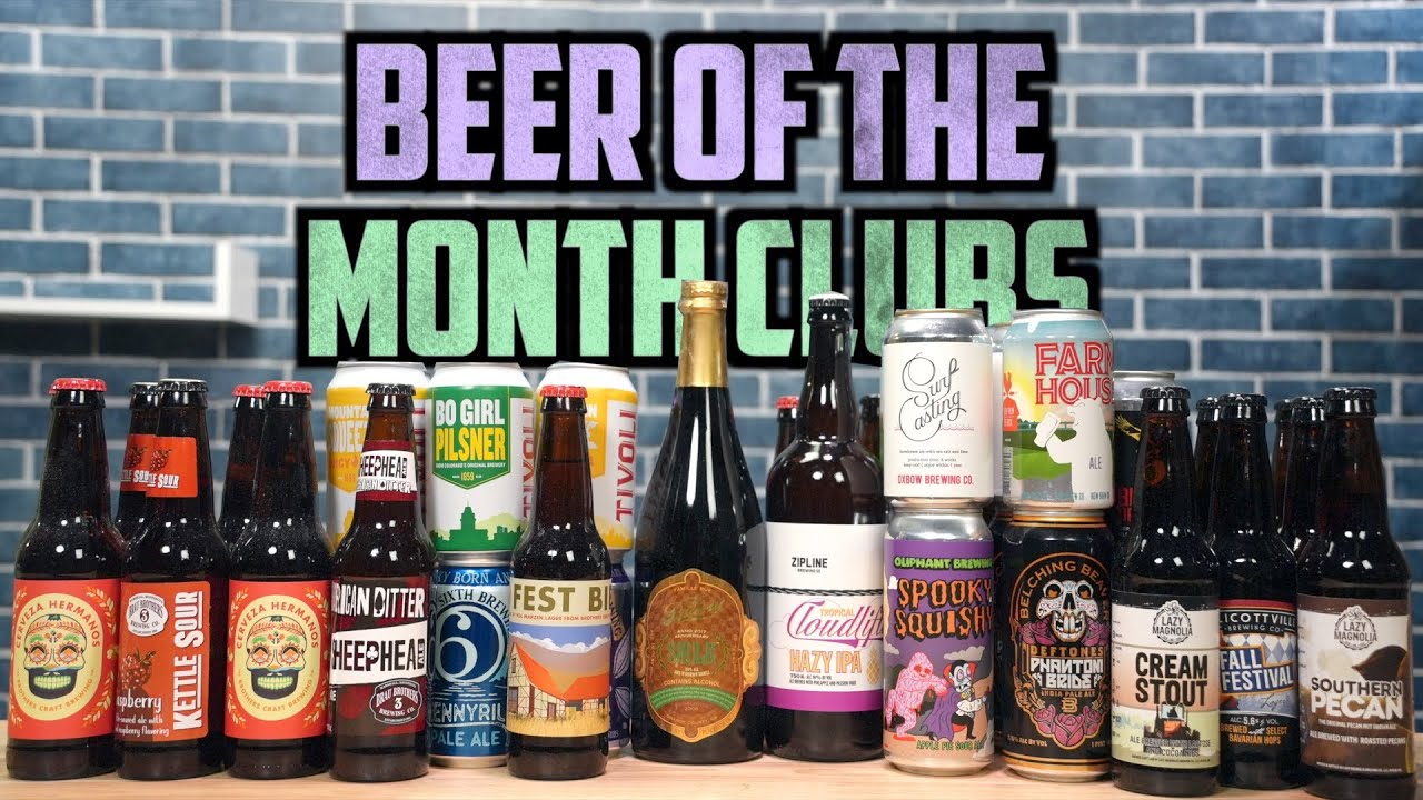 Top 5 BEER OF THE MONTH CLUBS Compared And Tasted!