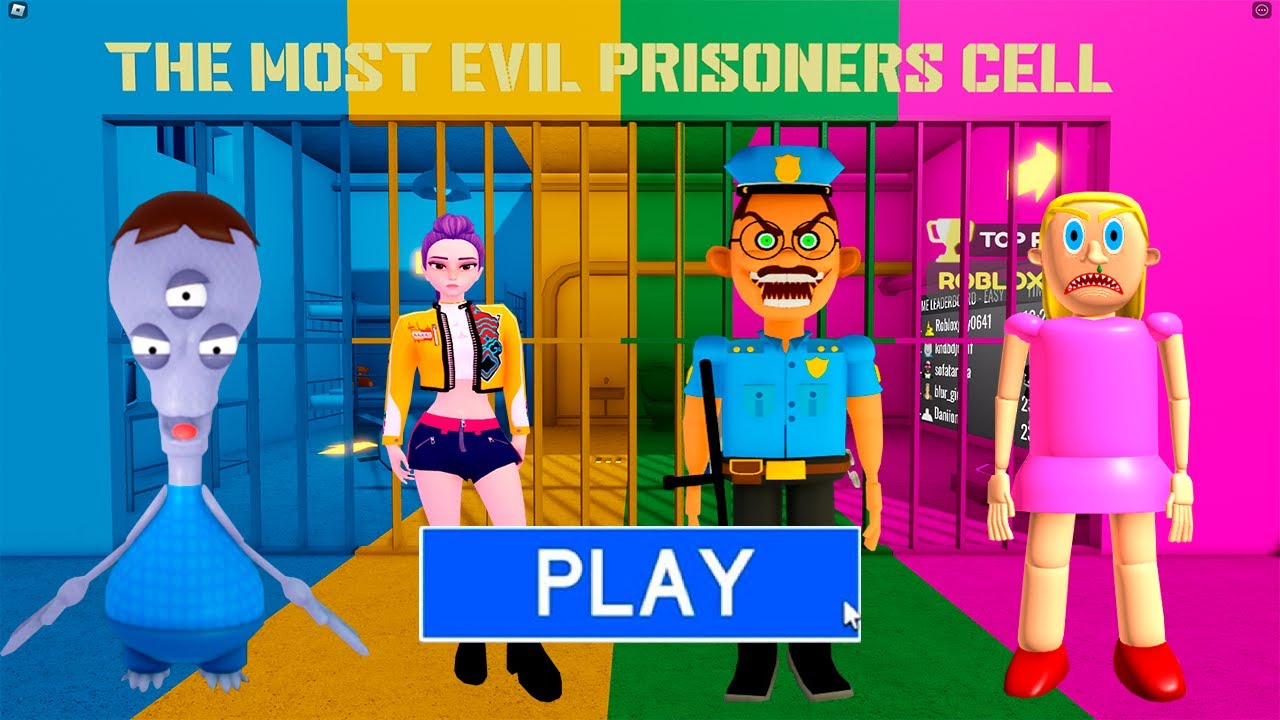 ALIEN VS RUMI VS POLICE COP VS EVIL MOM? OBBY Full Gameplay #roblox