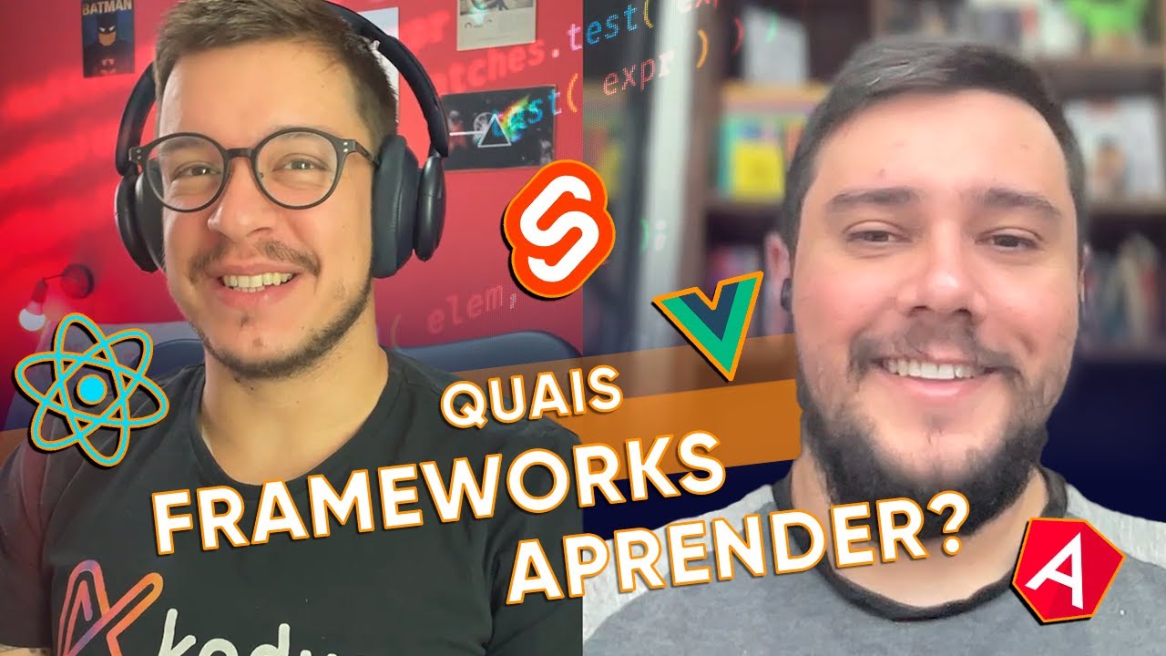 Qual framework frontend javascript aprender?
