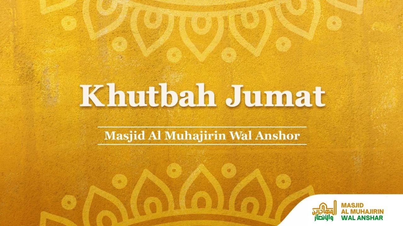 KHUTBAH JUM'AT | USTADZ THALHAH JAMALUDDIN, B.A., M.A.  حفظه الله