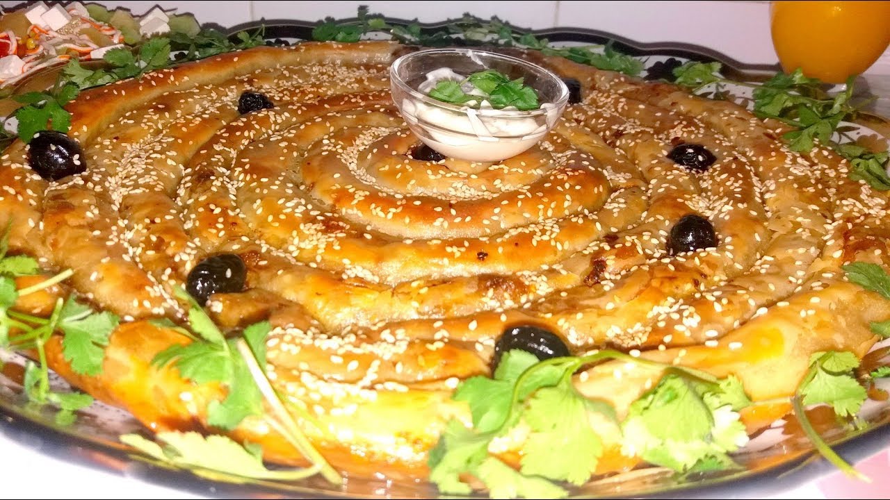 MHANCHA DE CARACOLA RELLENO DE CARNE PICADA | Mis recetas Marroquí