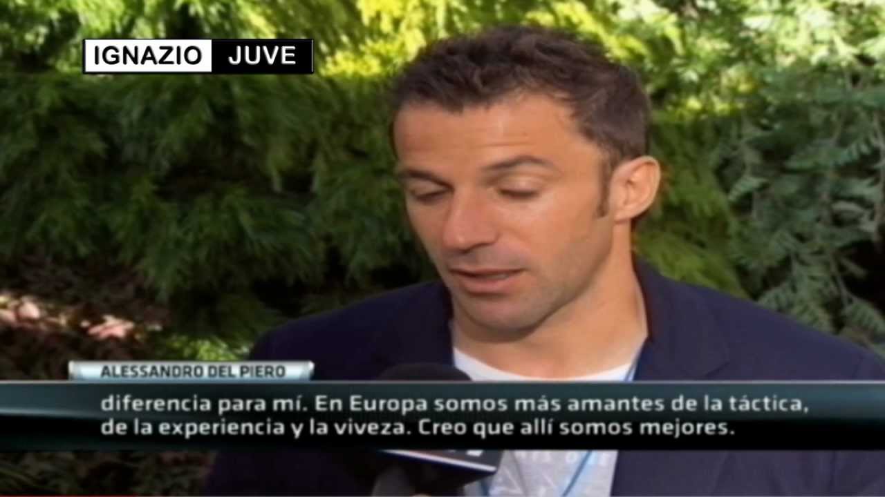 Entrevista a Alessandro Del Piero