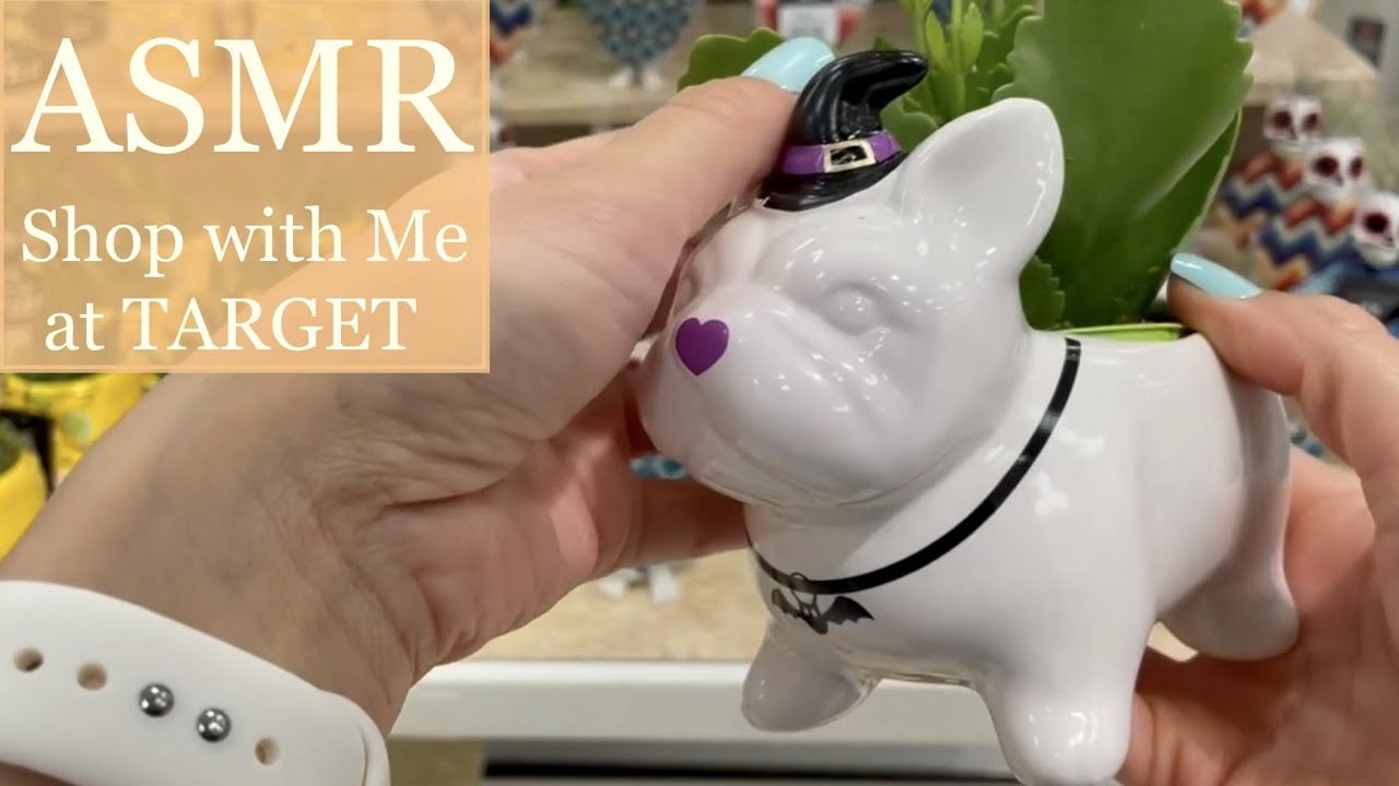 【ASMR】Shop with Me at TARGET | Fall Home Decorations  | No Talking