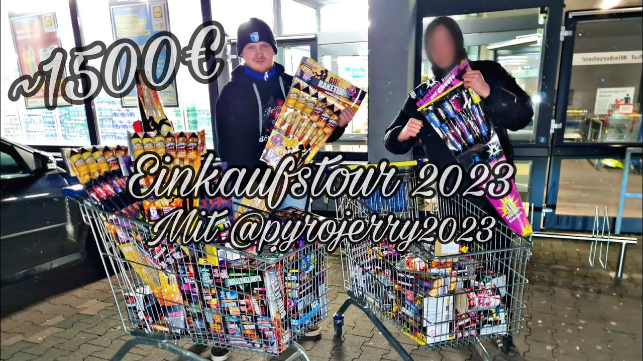 Silvester Feuerwerk Einkaufstour 2023 | 🛒FEUERWERKSVERKAUF 2023 mit PyroJerry2023🧨 | PyroBunker