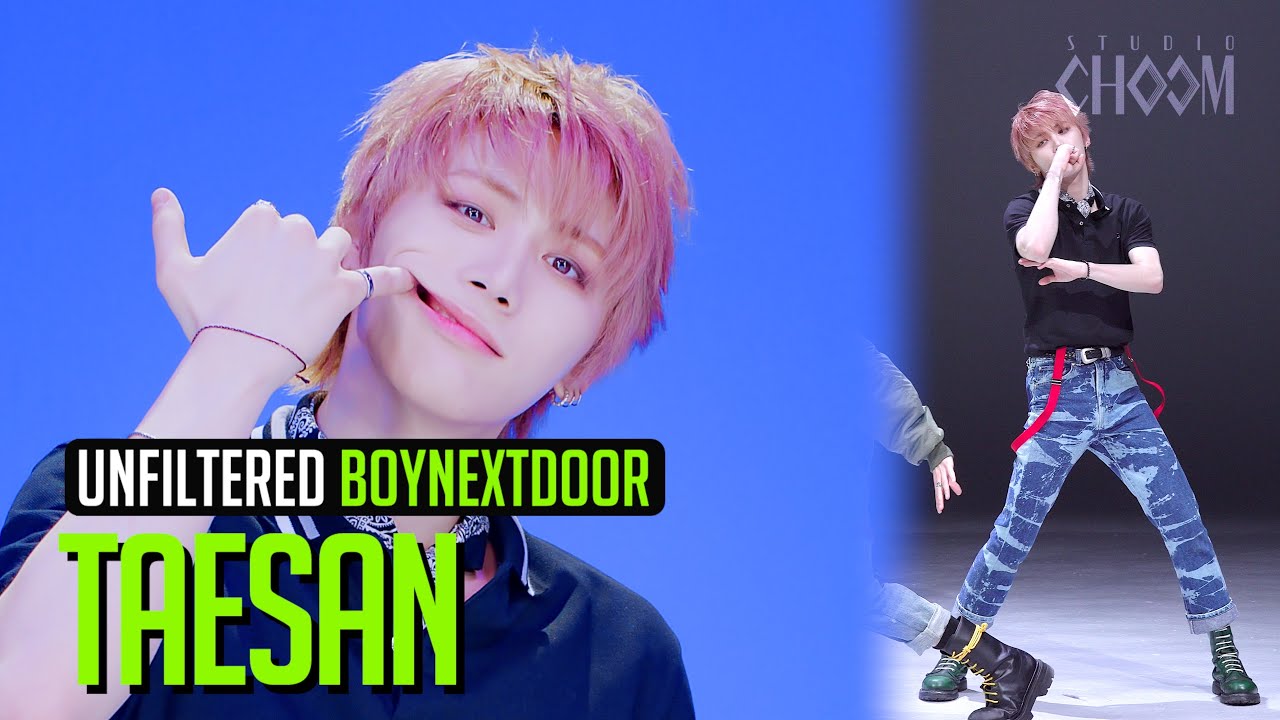 [UNFILTERED CAM] BOYNEXTDOOR TAESAN(태산) 'I Feel Good' 4K | STUDIO CHOOM ORIGINAL