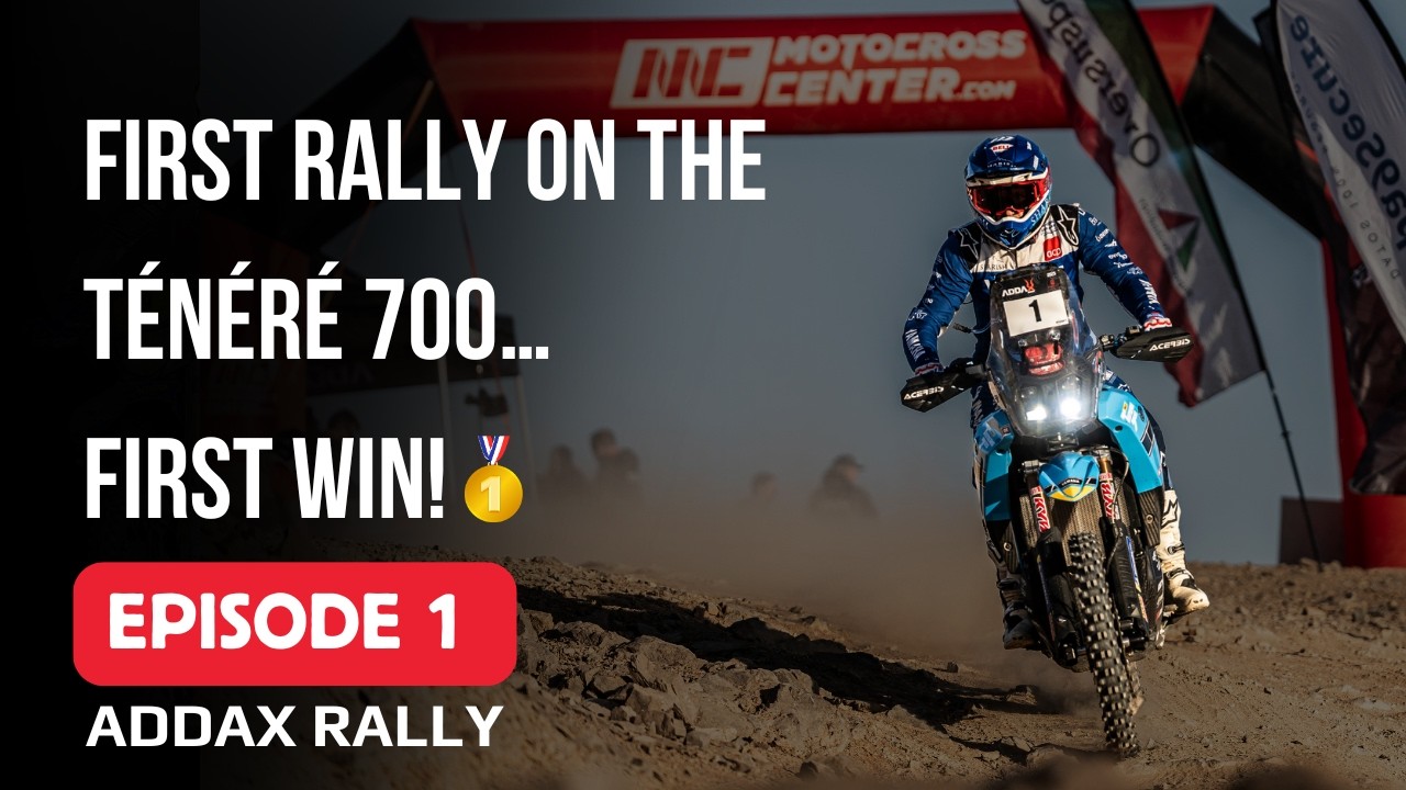 First rally on the Ténéré 700… First win! Ep-1 Addax Rally 2025 with the Yamaha Ténéré Rally Team