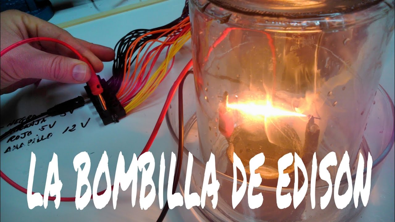 LA BOMBILLA DE EDISON. EXPERIMENTOS PARA COMPRENDER.