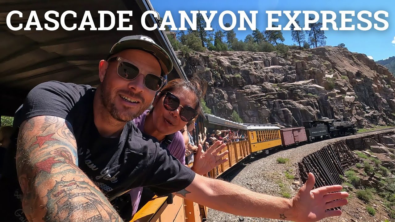 EPIC Steam Train Journey | Cascade Canyon Express 🚂 | Durango & Silverton Narrow Gauge Railroad