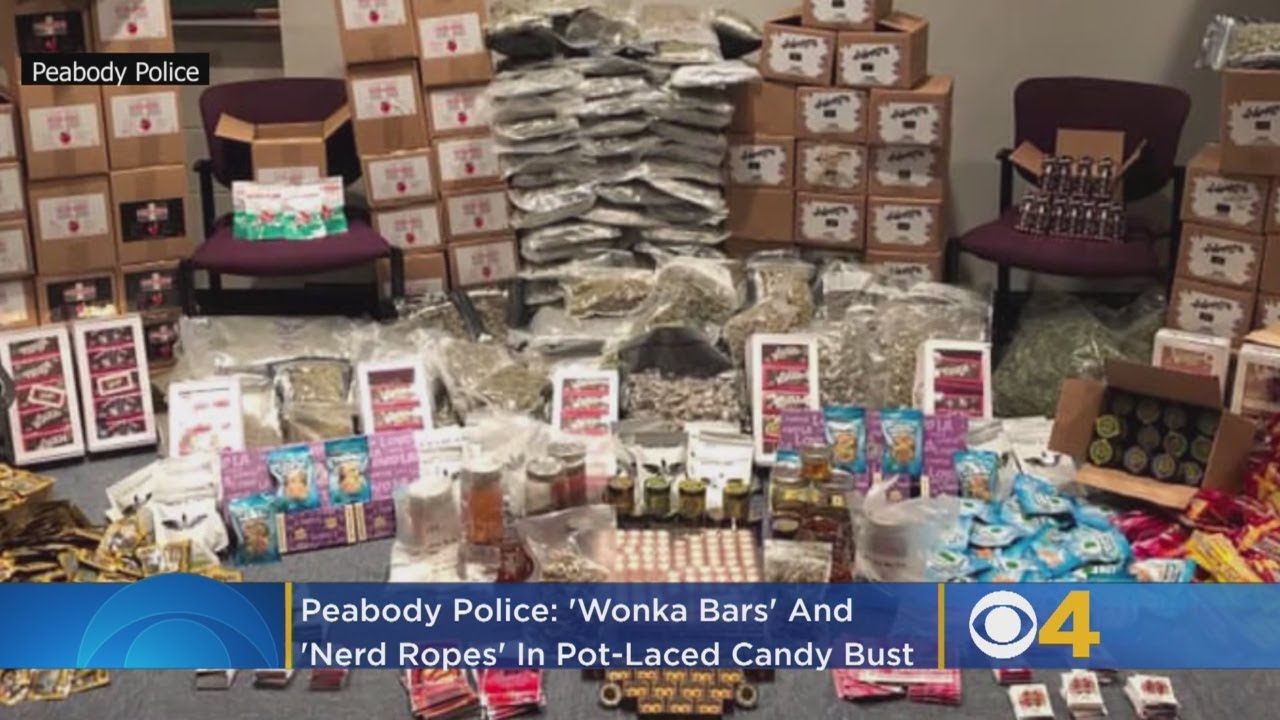 &lsquo;Wonka Bars,&rsquo; &lsquo;Nerds Ropes&rsquo; In Huge Bust Of Pot-Laced Candy Seized By Peabody Police