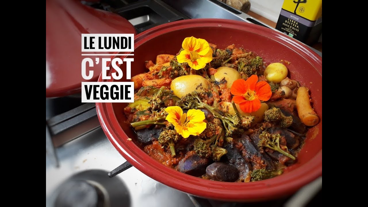TAGINE VÉGÉTARIEN AUX LÉGUMES DU JARDIN