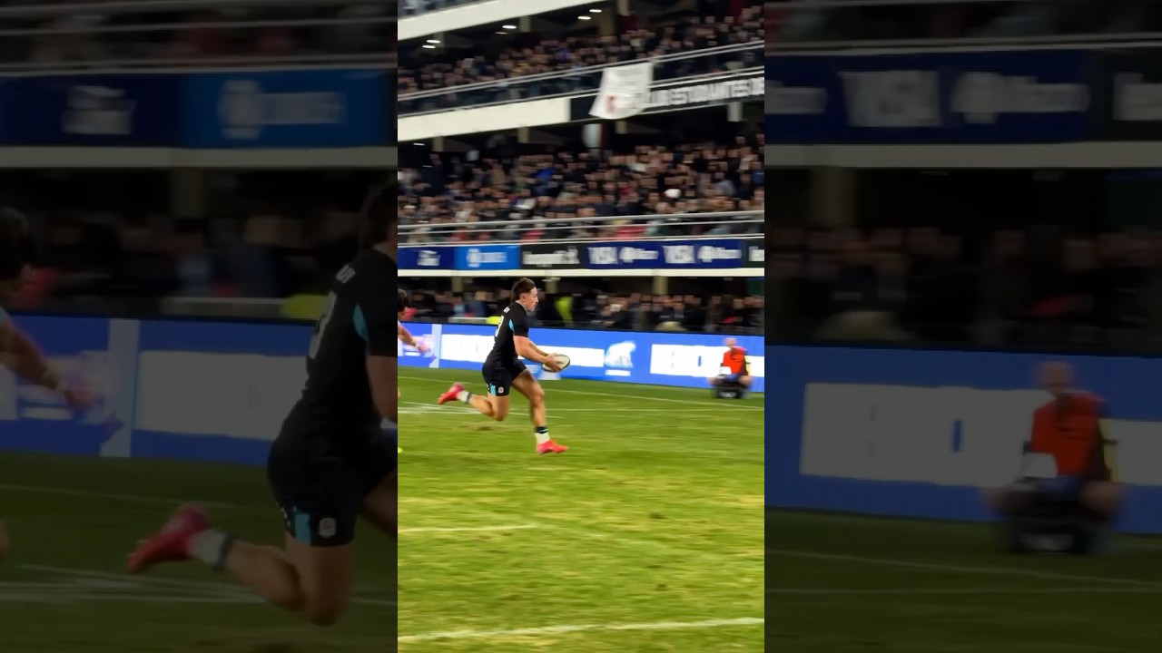 Cadan Murley&rsquo;s super solo try seals win over Argentina 👊 ​