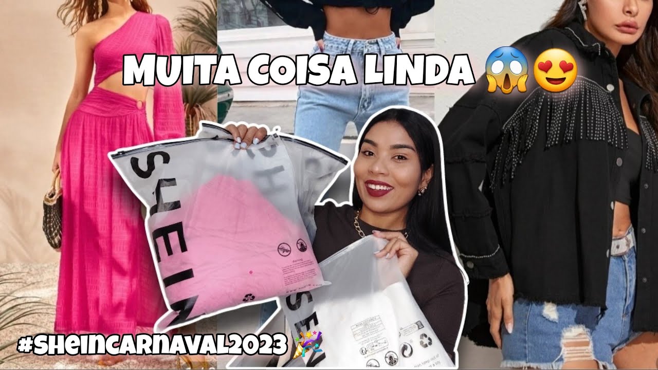 COMPRAS DA SHEIN - #sheincarnaval2023 🎉✨️ *vestidos, bolsas, jeans*