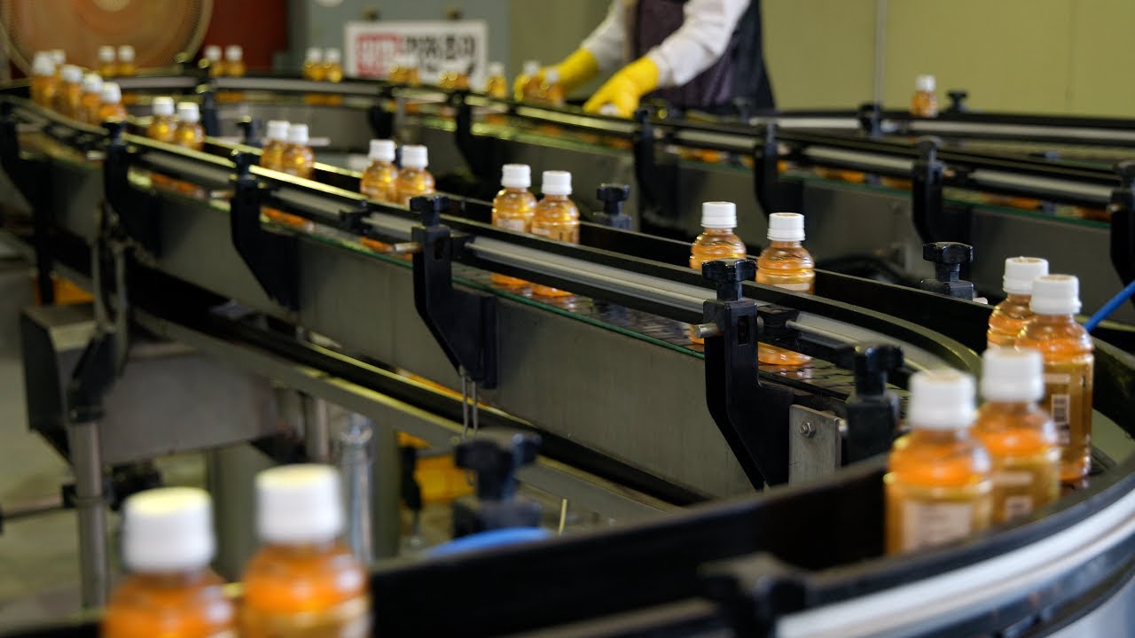 100% Korea Muan onion, onion juice production process