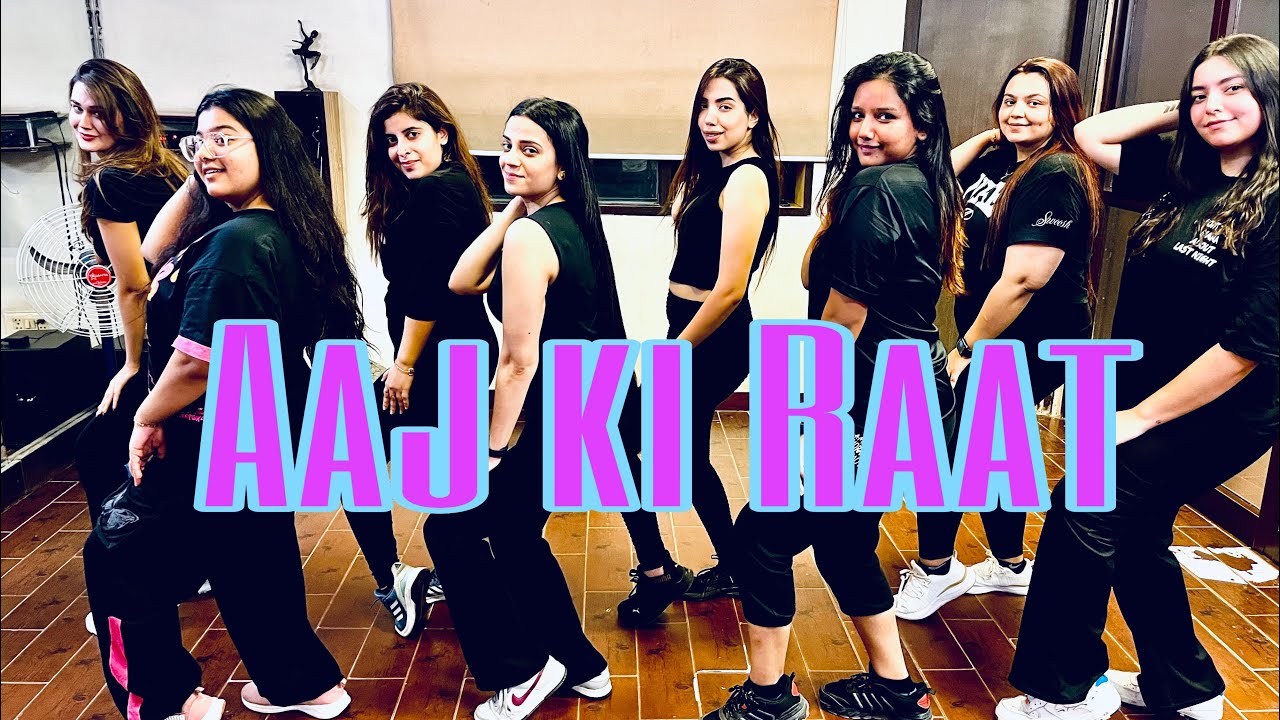Aaj ki Raat | Stree 2 | Dance Video |  Tamannaah Bhatia | Hash Dance Studio